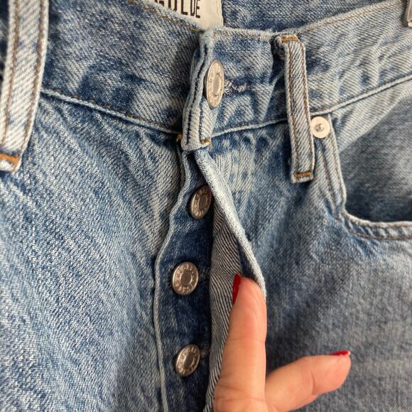 Agolde Riley Button Fly Straight Organic Cotton Jeans Women’s 25 - Picture 5 of 14